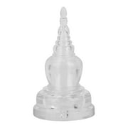 Mascot Temple Acrylic Buddhism Dagoba Stupa Tower Statue Buddhist Supplies