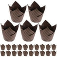 thumbnail image 1 of UPGRATOR 250Pack Disposable Baking Cups Tulip Shaped Oil Proof For Parties Weddings Birthdays, 1 of 5