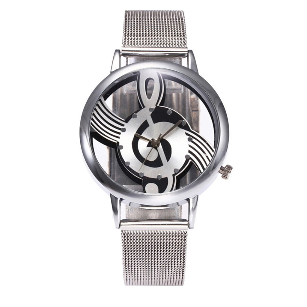 Casual Quartz Stainless Steel Band Strap Watch Analog Wrist Watch