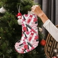 thumbnail image 5 of Goofa Makeup for Christmas Stockings, 18inch Xmas Hanging Stocking Decorations for Christmas Party Family Decor, 5 of 7