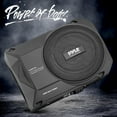 10Inch LowProfile Amplified Subwoofer System 900 Watt Compact Enclosed Active Underseat Car