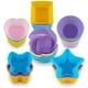 thumbnail image 1 of Moldes de silicona reutilizables para hornear, moldes para muffins, moldes para cupcakes - 6 formas, 1 of 5