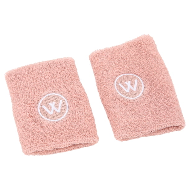 Muñequeras para el sudor, 2 juegos de muñequeras para el sudor, muñequeras de tenis, muñequeras deportivas, estética elegante