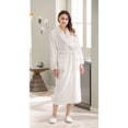 thumbnail image 3 of Richie House Womens Soft Premium Flannel Fleece Bathrobe RHW2884, 3 of 6