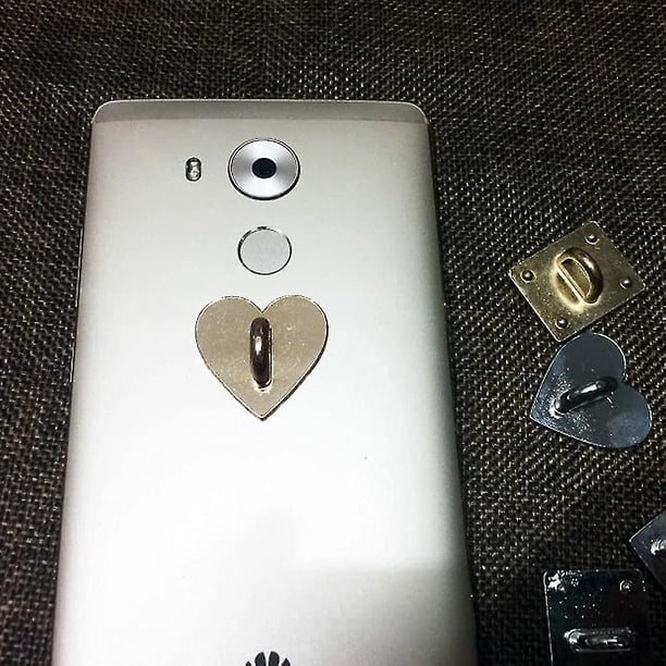 Soporte adhesivo para agarre de teléfono, adhesivo de concha para teléfono móvil, ganchos de cierre, 5 uds.
