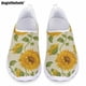 thumbnail image 1 of Zapatos de enfermera ligeros y suaves para mujer de Doginthehole, zapatos planos casuales con estampado de girasoles de tendencia clásica, zapatos de malla cómodos de verano, 1 of 5