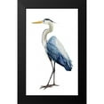 thumbnail image 2 of Popp, Grace 16x24 Black Modern Framed Museum Art Print Titled - Seabird Heron I, 2 of 5