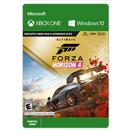 Forza Horizon 4 Ultimate Edition, Microsoft, Xbox, [Digital (Forza Horizon 3 Best Designs)