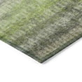 thumbnail image 3 of Addison Rugs Chantille Indoor/Outdoor Transitional Stripes Green Machine Washable Rectangle Rug, 3' x 5', 3 of 8