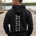 thumbnail image 4 of Jesus Is the Way the Truth the Life Hoodie – Christian Cross Hoodie, Inspirational Bible Verse Sweatshirt, Faith Gift for Men & Women, Unisex Religious Apparel, 4 of 6