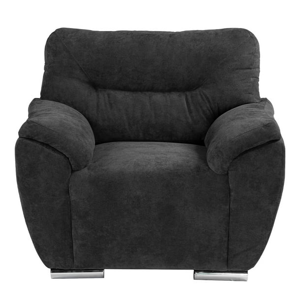 Sillon Denver 1 Plaza Gris Carbón para Sala