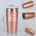 thumbnail image 6 of Don''T Mess With Grandmasaurus Grandma Gift Travel Tumbler, Mother''s Day Birthday Christmas Gifts for Grandma Nana Gigi Granny, Funny 20 Oz Insulated Stainless Steel Tumbler, 6 of 6