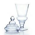 thumbnail image 3 of WGV Clear Pedestal Apothecary / Candy Buffet Jar With Lid - 7" Wide x 16" Height, Good quality, Heavy Weighted Base - 1 Pc, 3 of 9