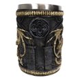 thumbnail image 2 of Skeletal Ossuary Ghost Dragon Overlord Large Beer Stein Tankard Coffee Mug Cup, 2 of 7