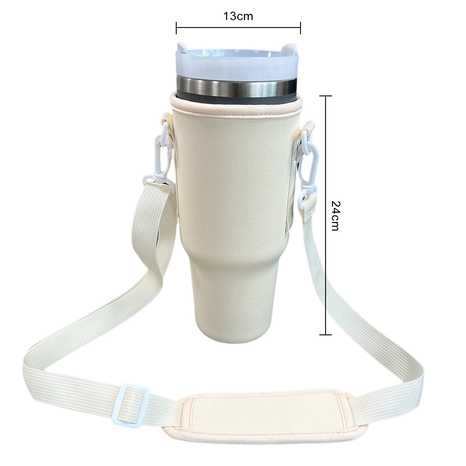 wirlsweal Portable Sling Cup Sleeve Cup Sleeve with Adjustable Strap Cup  Sleeve with Adjustable Strap Water Bottle Bag Holder Tumbler 30/40 Oz Sling