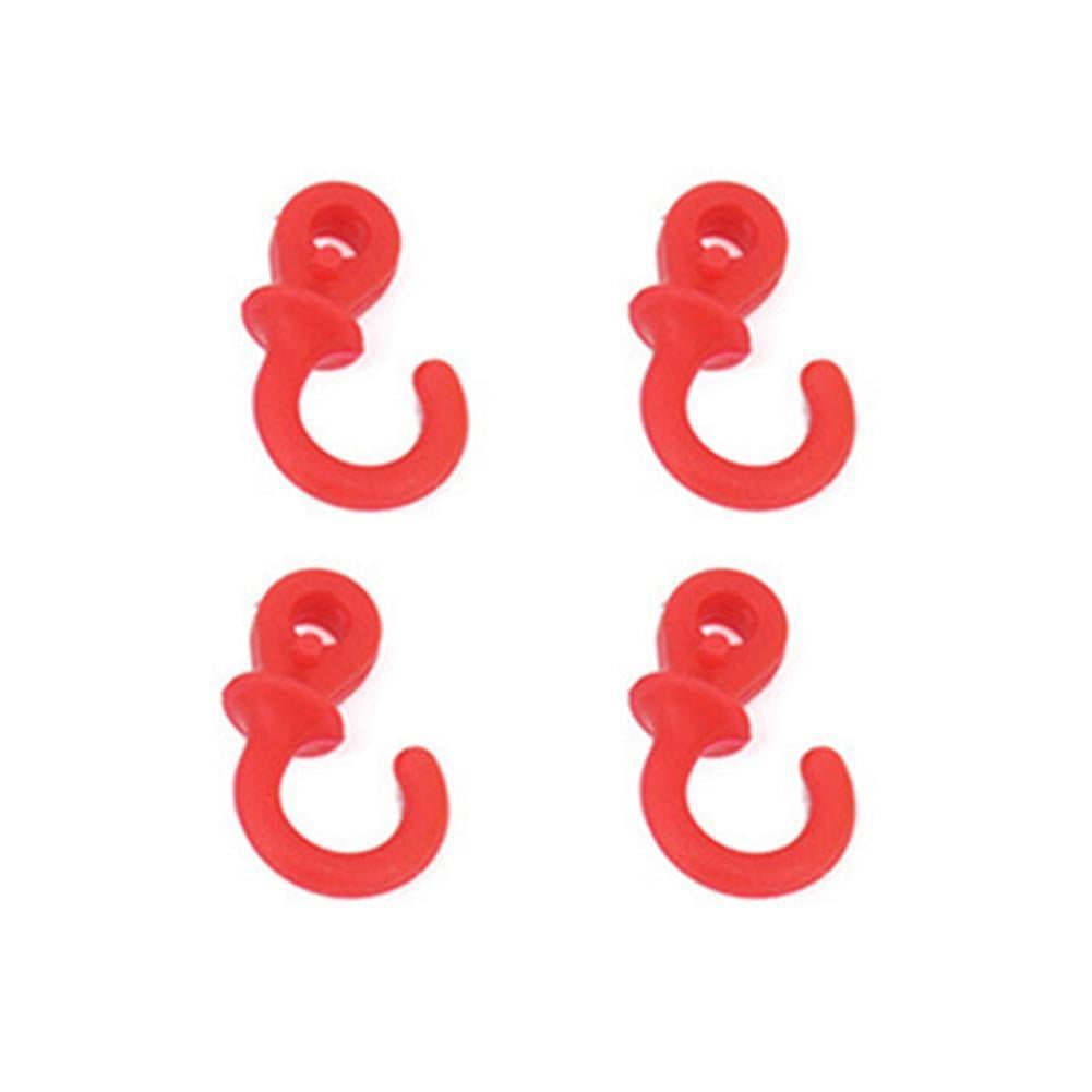 4Pcs Archery Bow String Stabilizer Monkey Tail Silencer Bowstring