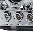 thumbnail image 3 of Spec-D Tuning 2LHP-XTE05-TM Chrome Projector Headlight (Halo Led), 3 of 9