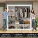 thumbnail image 5 of Ropero Closet Madesa Nobre 3 Puertas Corredizas Blanco/Negro, 5 of 5