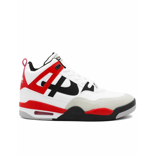 Tenis Bota Panam Para Hombre Antiderrapante Rojo/Blanco rojo 24