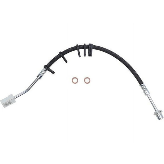 Rear Left Brake Hose - Compatible with 2003 - 2009 GMC C5500 Topkick 2004 2005 2006 2007 2008