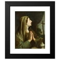 thumbnail image 2 of Philippe de Champaigne 15x18 Black Modern Framed Museum Art Print Titled - Mary Magdalene, 2 of 5