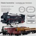 thumbnail image 3 of Electric Toy Train Track Set with Simulation Lights for Boys and Girls Ages Three to Six, 3 of 6