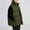 Army Green, variant on Sevevn Womens Puffer Vest Oversized Lightweight Winter Sleeveless Zip Up Padded Stand Collar Jacket Coat Warm