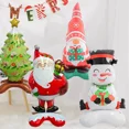 thumbnail image 4 of Decoraciones navideñas 2024 Globo Papá Noel Muñeco de nieve Árbol de Navidad Globo Fiesta de Navidad Decoración del hogar Navidad Natal Año Nuevo, 4 of 5
