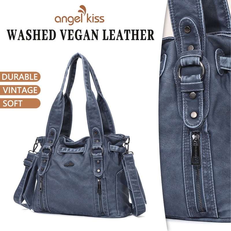 Angel Kiss Purses for Women Vegan Leather wallet and Handbags Crossbody Purses Hobo Purses Tote Satchel Handbags