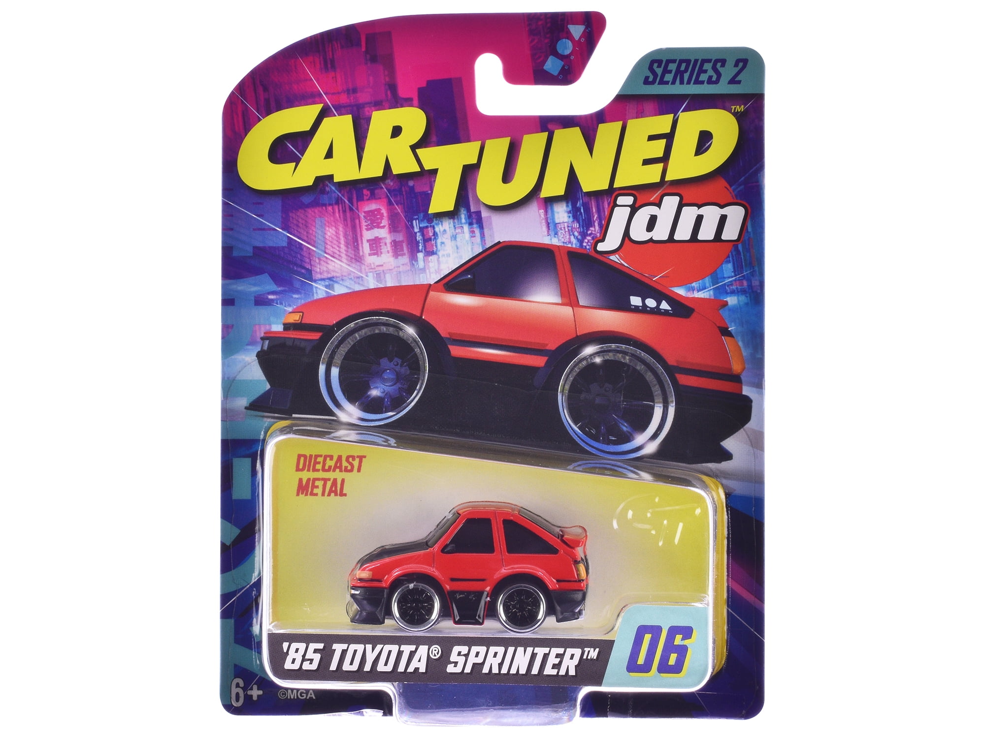 JDM Tuners Series 2 Set of 8 Pieces Diecast Model Cars by CarTuned