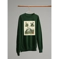 thumbnail image 3 of Heron And Crane Ii Sweatshirt Women -Sydenham Edwards Designs, Female 5X-Large, 3 of 4