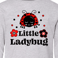 thumbnail image 4 of Inktastic Little Ladybug with Flowers Long Sleeve Youth T-Shirt, 4 of 5