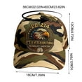 thumbnail image 6 of WKSCLPAI Veterans' Pride Hat, DD-214 Military Adjustable Baseball Cap, Eagle Printed Commemorative Veterans Day Baseball Cap(Camouflage), 6 of 6