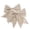 Khaki, variant on Lilixerw Pink Gift Bow Set, 2 Pre Tied Bows with Full 3D Shape and Long Pointed Tails, for Present Wrapping Wreath Garland Tree Holiday Decoration