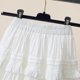 thumbnail image 4 of Falda Rimocy de color blanco pastel para mujer, estilo ballet, minifalda de cintura alta, elegante falda plisada de verano para mujer (2024), 4 of 5