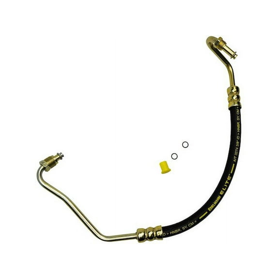 Pump To Gear Power Steering Pressure Line Hose Assembly - Compatible with 1987 - 1988 Chevy Blazer