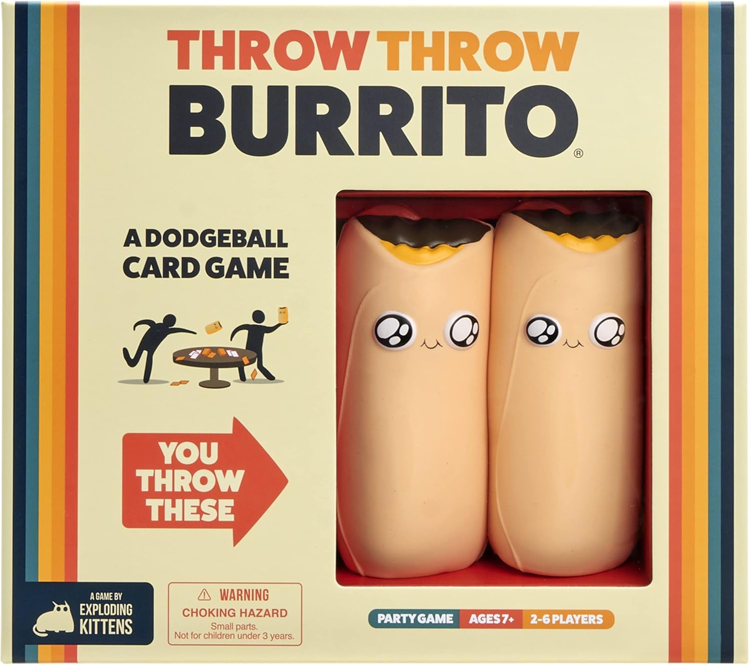 Throw Throw Burrito Dodgeball Card Game