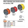 thumbnail image 2 of Hilo Redondo Truper 17643 2.4 Mm X 262 Mt Naranja HTR3-95, 2 of 2
