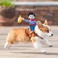 thumbnail image 1 of Disfraz para mascotas Disfraz para perro estilo caballero vaquero Conjunto para mascotas Disfraz con correa para perro (L), 1 of 5