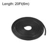 thumbnail image 3 of REGALWOVEN Foam Rubber Weather Seal Strip for DIY Gasket, EPDM Rubber, Flexible 4mmx6m, 3 of 6
