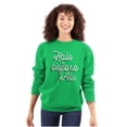 thumbnail image 3 of Kale Before Ale Beer Drinking Healthy Sweatshirt for Men or Women Brisco Brands S, 3 of 5