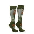 thumbnail image 1 of I Like Big Bucks and I Cannot Lie Funny Socks Hunting Compression Socks for Men, 1 of 4