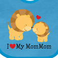 thumbnail image 4 of Inktastic I Love My Mommom Boys or Girls Baby Bib, 4 of 4