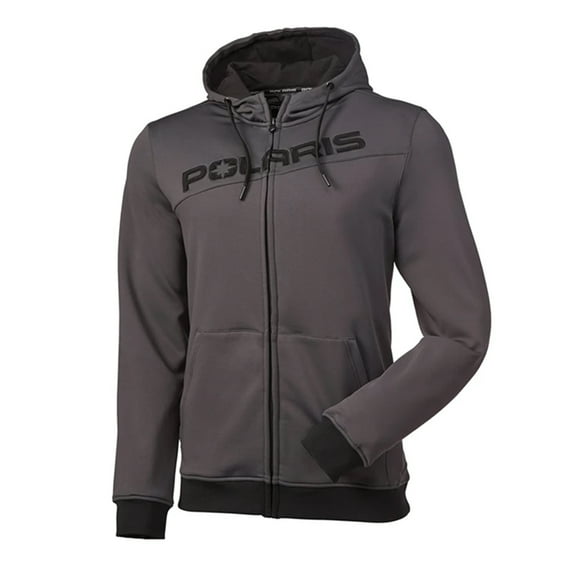 Polaris Men's Tech Full-Zip Hoodie, Gray | 2861493