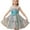 Blue-08, variant on Little Girls Cute Tulle Tutu Dress Star Print Pageant Party Prom Gown Sleeveless Ruffle Glitter Dresses