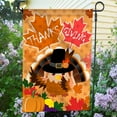 thumbnail image 2 of ANLEY Garden Flag Happy Thanksgiving Day - Decorative Harvest Festival Garden Flags - Double Sided & Weather Resistant & Double Stitched - 18 X 12.5 Inches, 2 of 7