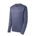 thumbnail image 5 of Sport-Tek Long Sleeve Heather Contender Tee-3XL (True Navy Heather), 5 of 6