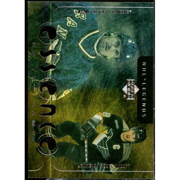 Jaromir Jagr/Wayne Gretzky 2000-01 Upper Deck Legends Essence of the Game #EG2