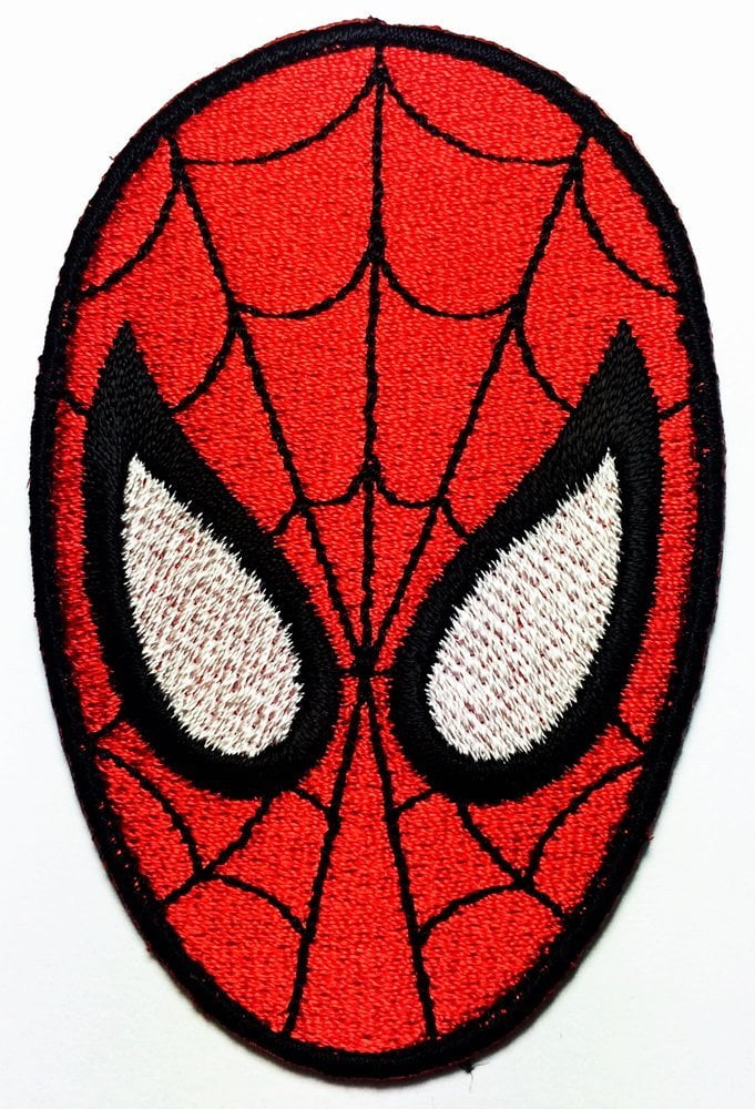 Spider-Man spider Logo 3" Tall Embroidered Patch-USA Mailed SMPA-07 