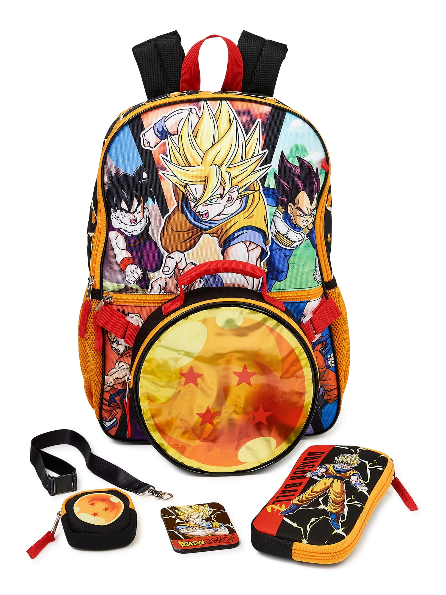Dragon Ball Z School Bookbag Canvas Backpack Zipper Rucksack Student Bag Style 
